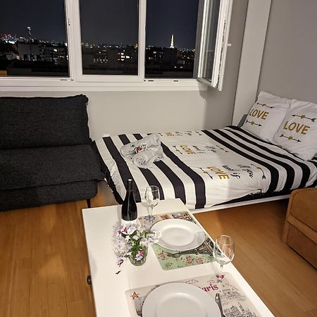 Charming Studio With Eiffel View Paryż Zewnętrze zdjęcie