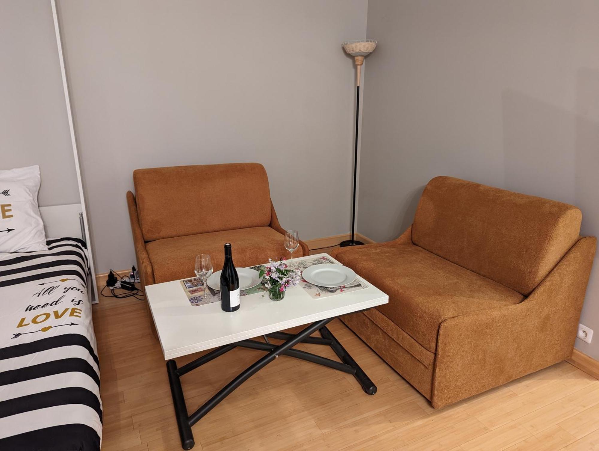 Charming Studio With Eiffel View Paryż Zewnętrze zdjęcie